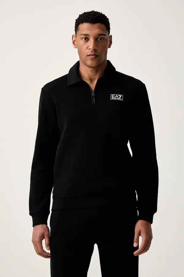 EA7 Emporio Armani EA7 Emporio Armani dukserica za muškarce od pamuka