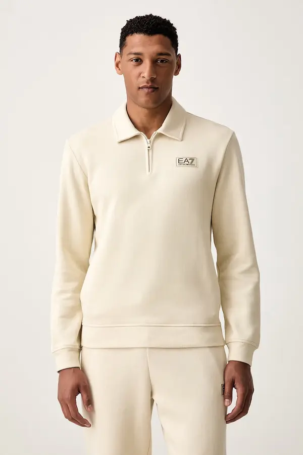 EA7 Emporio Armani EA7 Emporio Armani dukserica za muškarce od pamuka