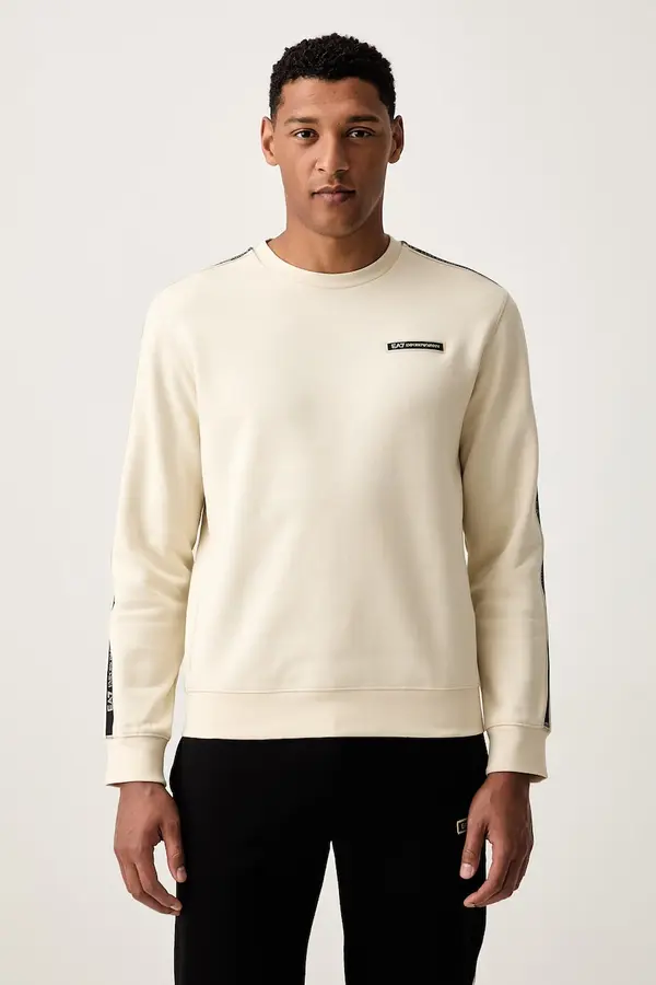 EA7 Emporio Armani EA7 Emporio Armani dukserica za muškarce s pamukom