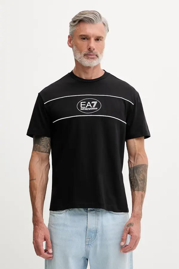 EA7 Emporio Armani EA7 Emporio Armani majica za muškarce s pamukom