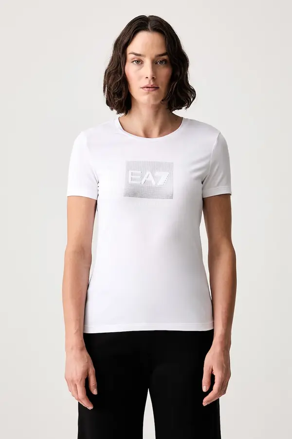 EA7 Emporio Armani EA7 Emporio Armani majica za žene od pamuka s elastanom