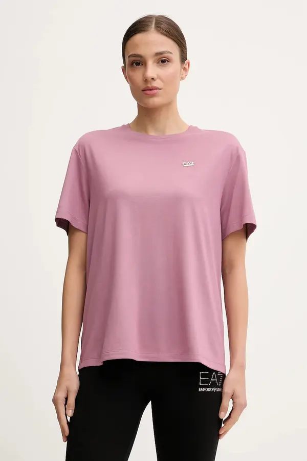 EA7 Emporio Armani EA7 Emporio Armani majica ženska s viskozom