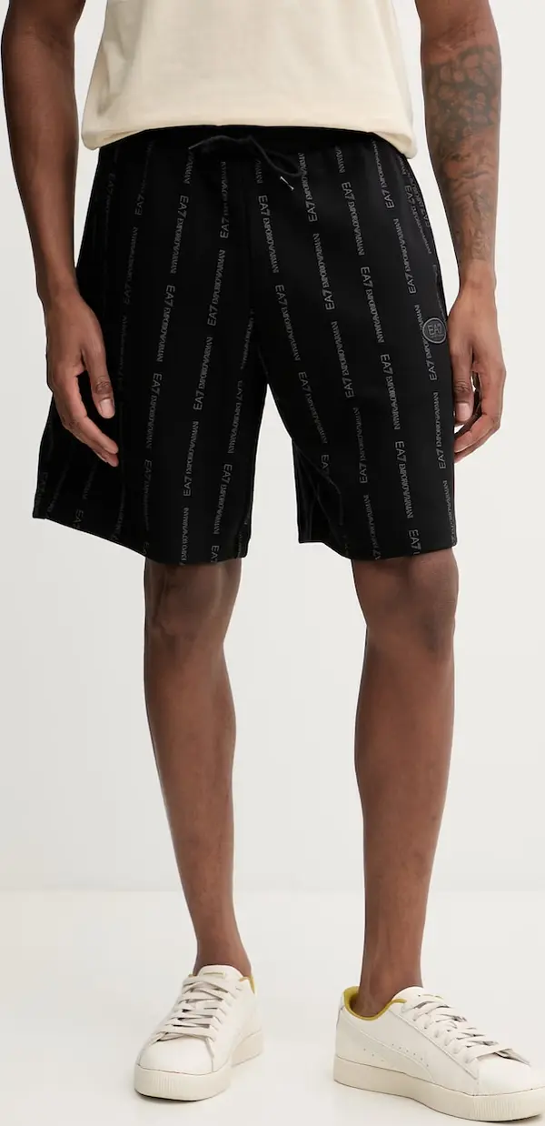 EA7 Emporio Armani EA7 Emporio Armani sportske kratke hlače za muškarce s pamukom