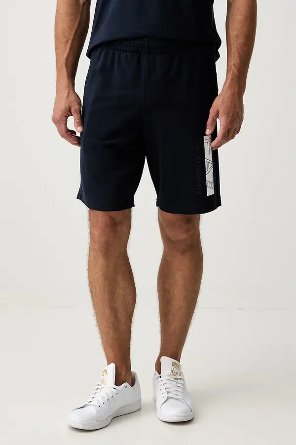 EA7 Emporio Armani EA7 Emporio Armani sportske kratke hlače za muškarce s pamukom