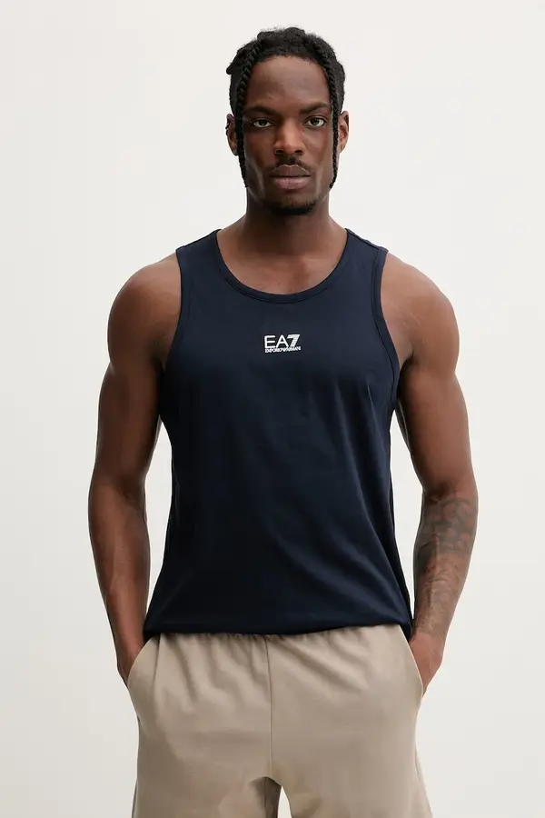 EA7 Emporio Armani EA7 Emporio Armani top za muškarce od pamuka