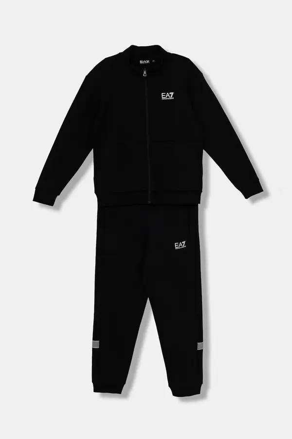 EA7 Emporio Armani EA7 Emporio Armani trenirka za djecu s pamukom