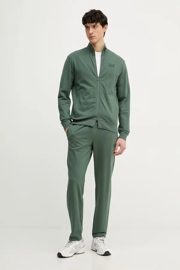 EA7 Emporio Armani EA7 Emporio Armani trenirka za muškarce od pamuka