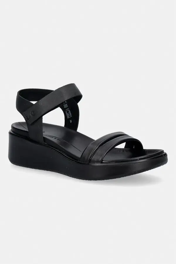Ecco Ecco sandale za žene kožne Flowt Wedge LX W