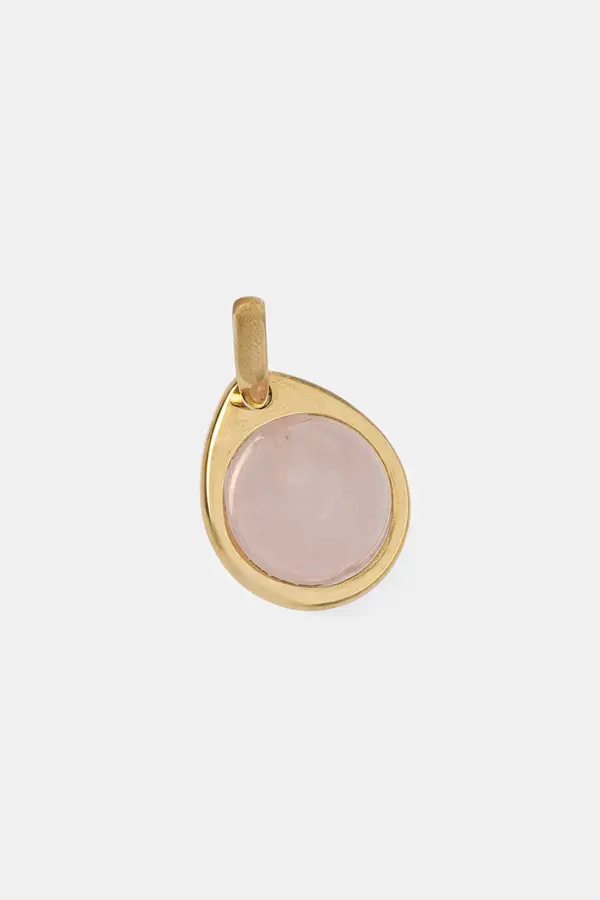 EDBLAD EDBLAD privjesak za žene od nehrđajućeg čelika s kvarcom Birthstone Charm October