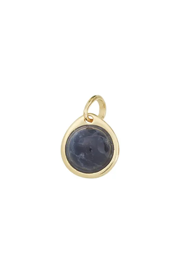 EDBLAD EDBLAD privjesak za žene pozlaćeni safir Birthstone Charm September