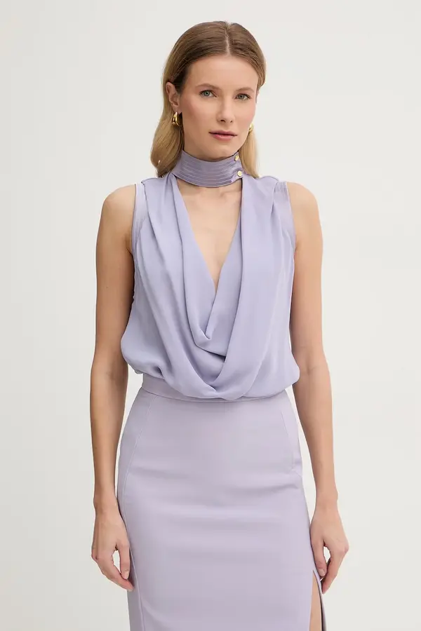 Elisabetta Franchi Elisabetta Franchi bluza za žene od viskoze
