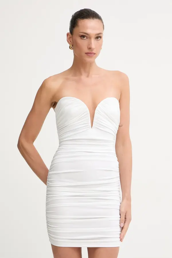 Elisabetta Franchi Elisabetta Franchi Drapirana haljina s viskozom