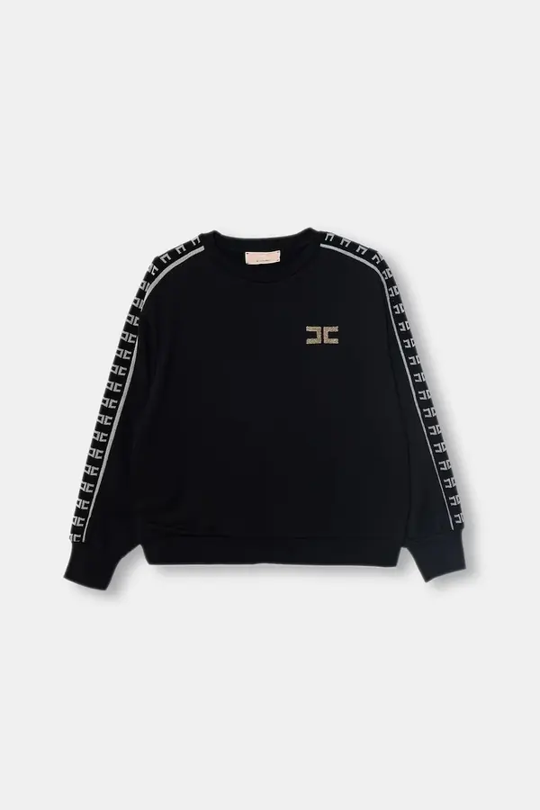 Elisabetta Franchi Elisabetta Franchi dukserica za djecu od pamuka