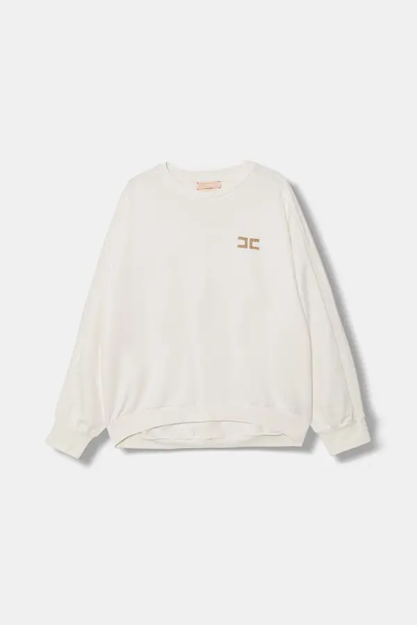 Elisabetta Franchi Elisabetta Franchi dukserica za djecu od pamuka