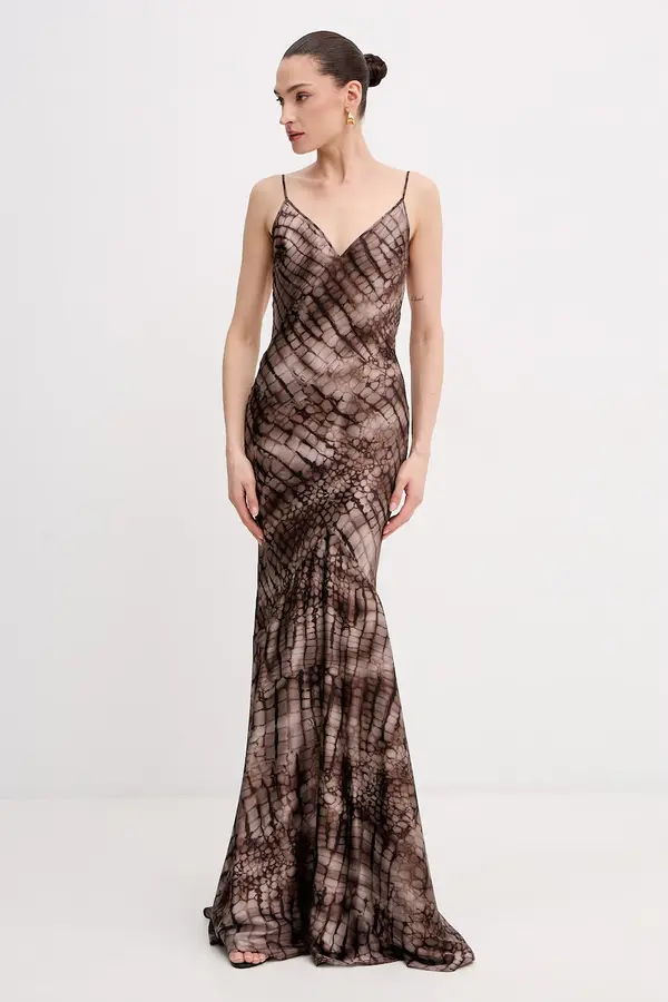 Elisabetta Franchi Elisabetta Franchi haljina u stilu donjeg rublja od viskoze
