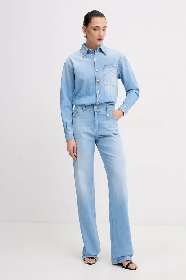 Elisabetta Franchi Elisabetta Franchi kombinezon za žene traper