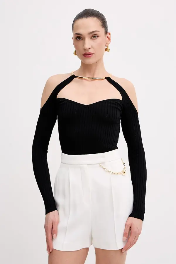 Elisabetta Franchi Elisabetta Franchi pulover za žene s viskozom