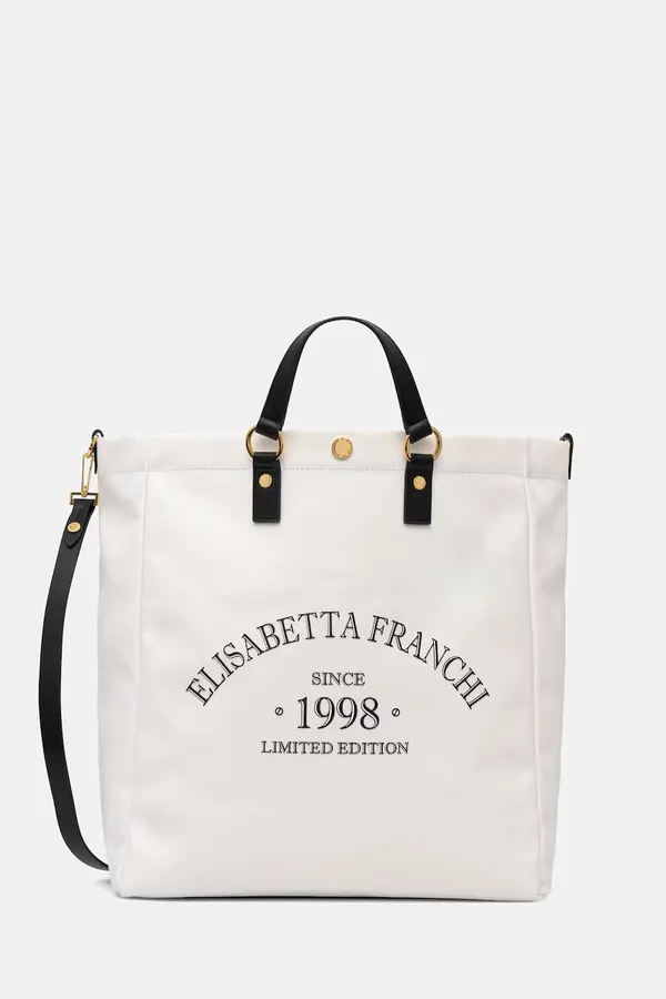 Elisabetta Franchi Elisabetta Franchi shopper torba za žene pamučna