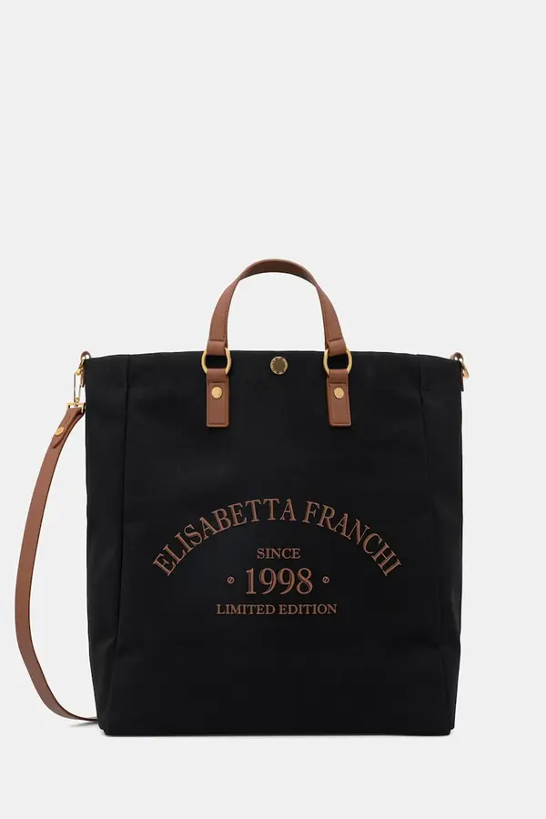 Elisabetta Franchi Elisabetta Franchi shopper torba za žene pamučna