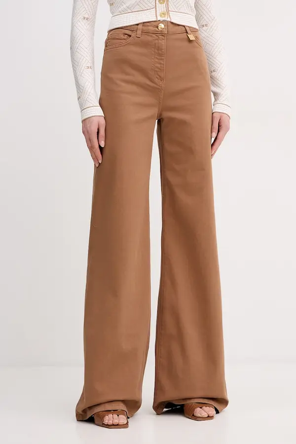 Elisabetta Franchi Elisabetta Franchi široke traperice ženske