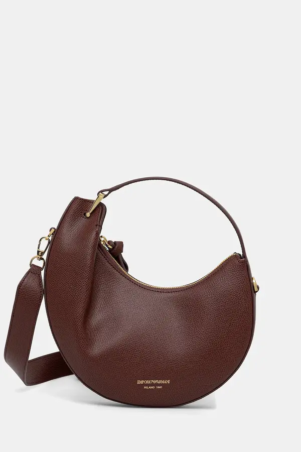 Emporio Armani Emporio Armani mala torba hobo za žene kožna