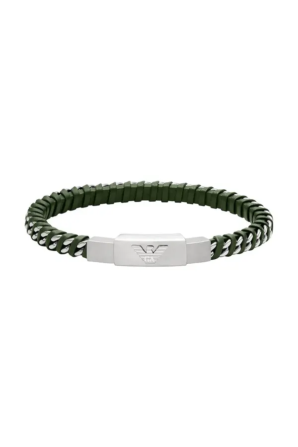 Emporio Armani Emporio Armani narukvica za muškarce od plemenitog čelika bez kamena Eagle Logo