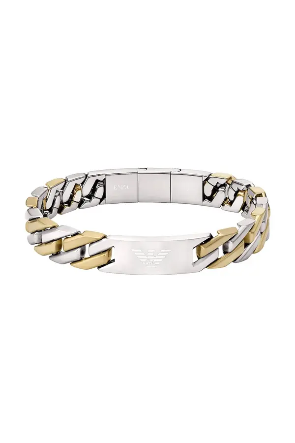 Emporio Armani Emporio Armani narukvica za muškarce od plemenitog čelika Eagle Logo