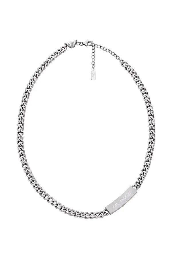 Emporio Armani Emporio Armani ogrlica za muškarce od plemenitog čelika bez kamena Eagle Logo