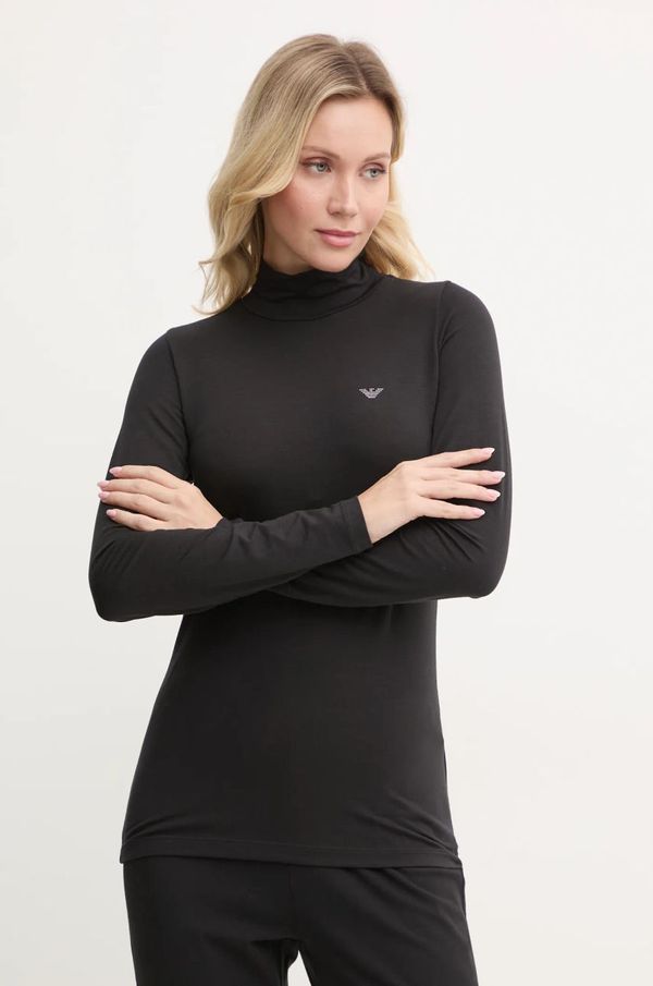 Emporio Armani Underwear Emporio Armani Underwear boja: crna, s poludolčevitom, 164633 4F224