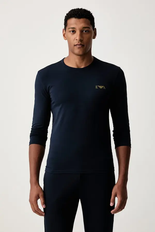 Emporio Armani Underwear Emporio Armani Underwear homewear majica dugih rukava za muškarce