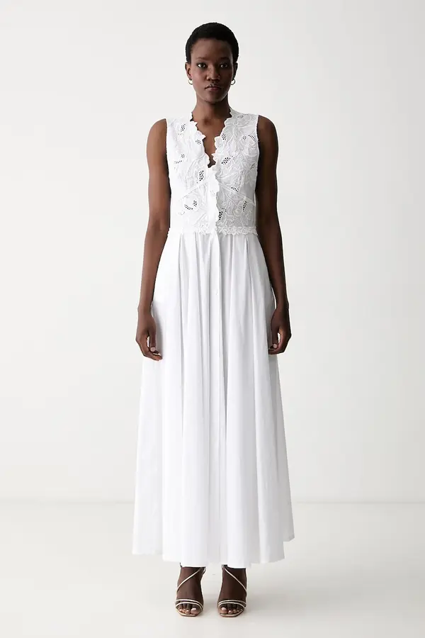 Ermanno Scervino LIFE Ermanno Scervino LIFE haljina od pamuka s elastanom