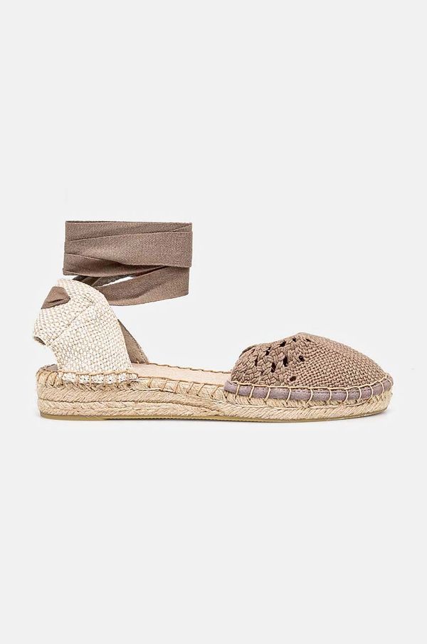 Answear Lab Espadrile Answear Lab boja: bež, s platformom