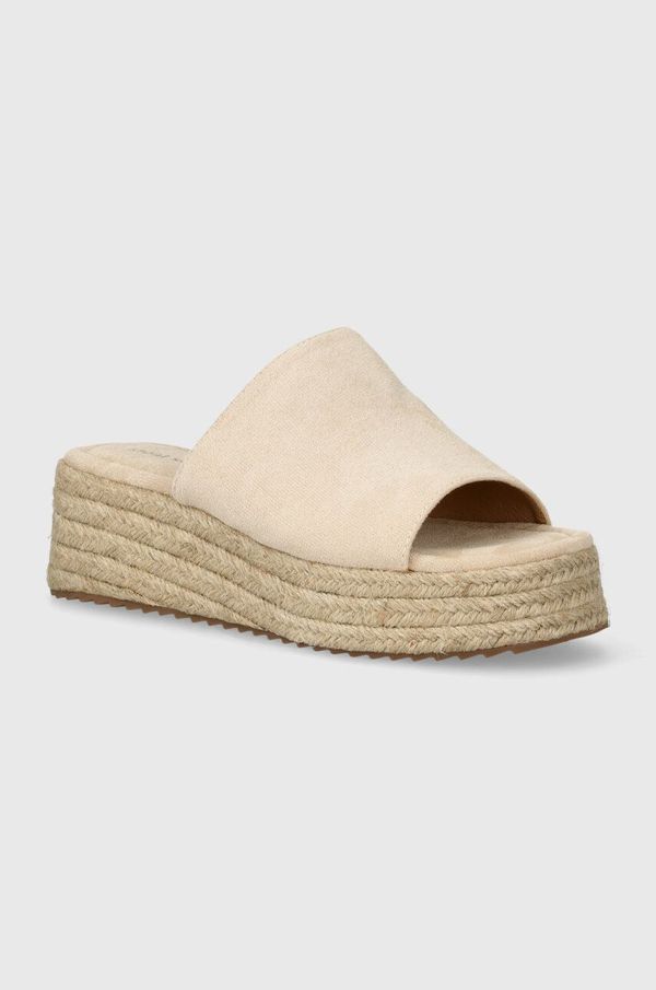 Answear Lab Espadrile Answear Lab boja: bež, s platformom