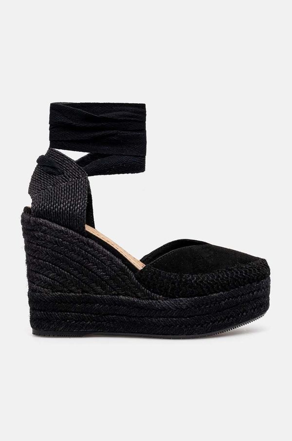 Answear Lab Espadrile Answear Lab boja: crna, klin peta