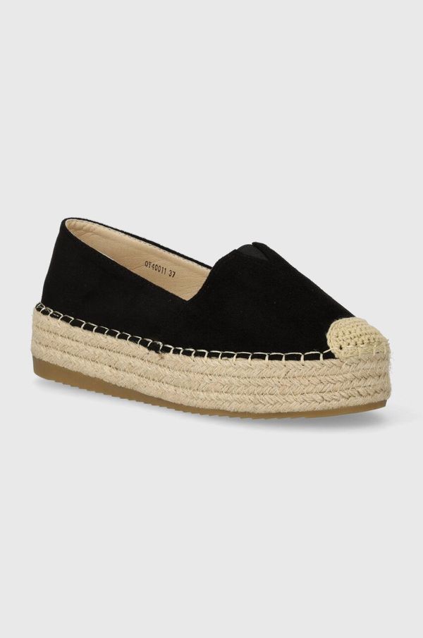 Answear Lab Espadrile Answear Lab boja: crna, s platformom