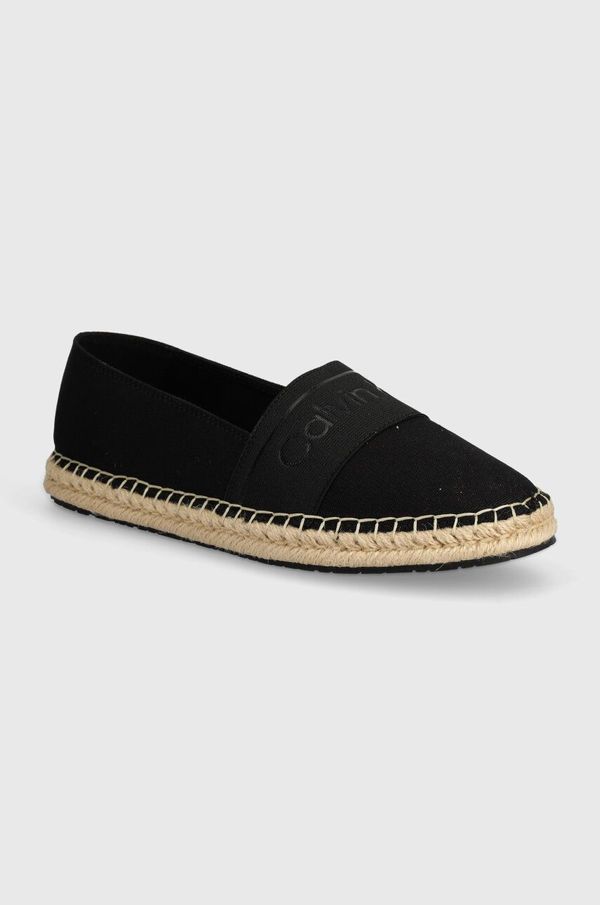 Calvin Klein Espadrile Calvin Klein ESPADRILLE HE boja: crna, HW0HW01918