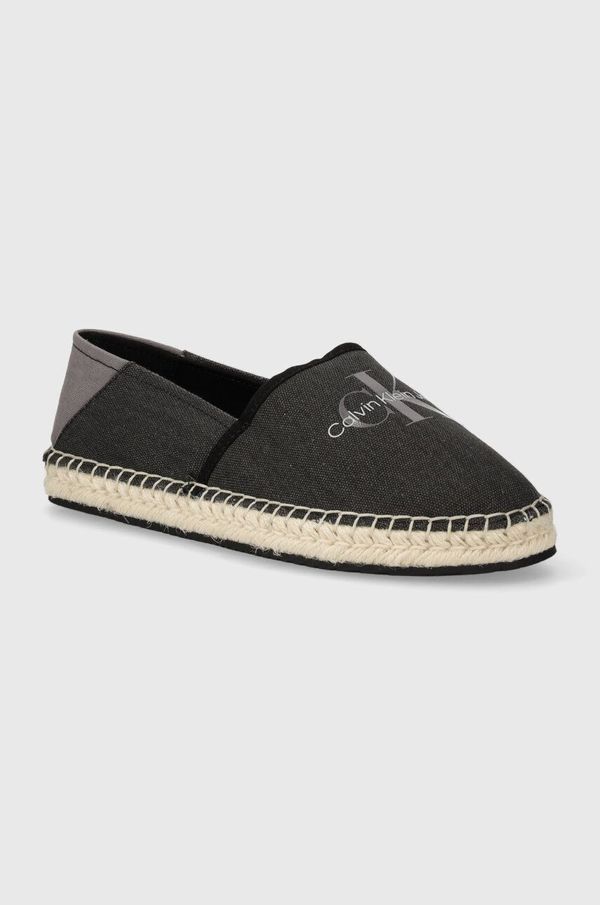 Calvin Klein Jeans Espadrile Calvin Klein Jeans ESPADRILLE ML BTW boja: crna