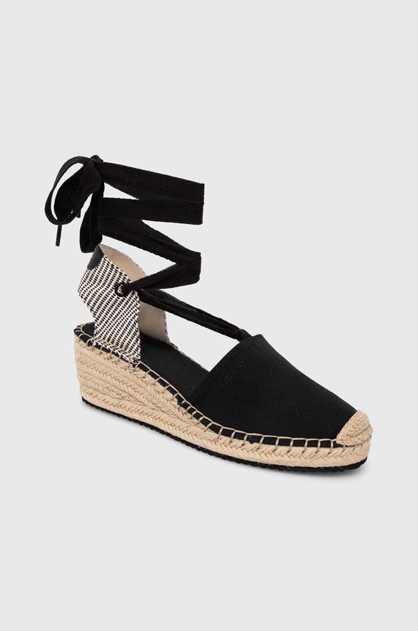 Gant Espadrile Gant Luliza boja: crna, klin peta, 28568593.G00