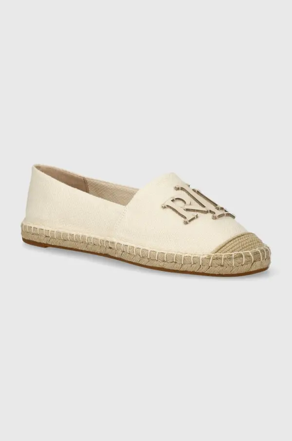 Lauren Ralph Lauren Espadrile Lauren Ralph Lauren Cameryn boja: bež, 802920405006