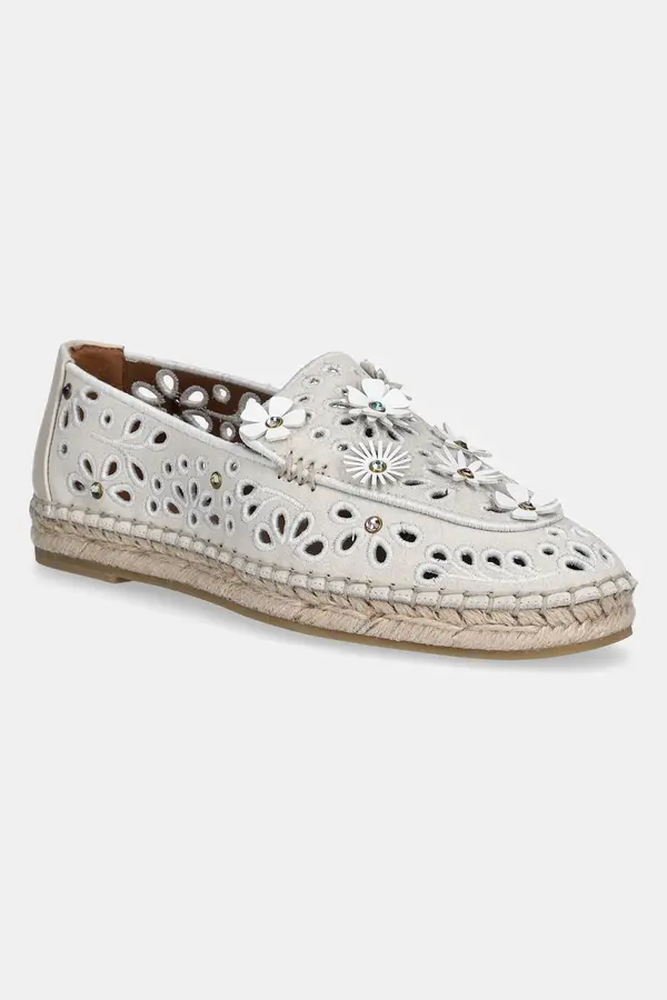 Kurt Geiger London Espadrile od brušene kože Kurt Geiger London Flower Espadrille Loafer