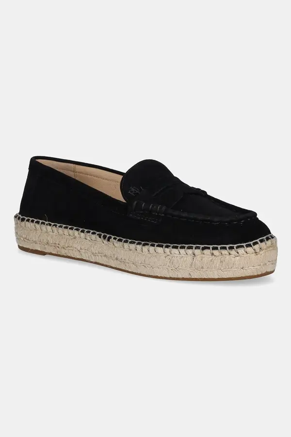 Lauren Ralph Lauren Espadrile od brušene kože Lauren Ralph Lauren Luize Loafer