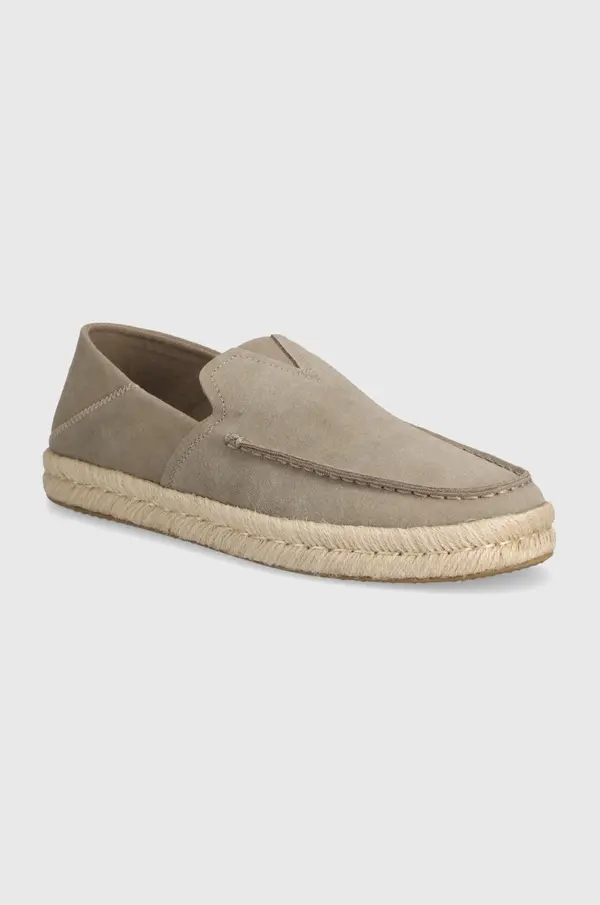 Toms Espadrile od brušene kože Toms Alonso Loafer Rope
