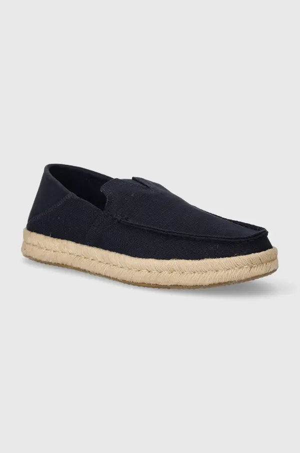 Toms Espadrile Toms Alonso Loafer Rope boja: tamno plava, 10020889