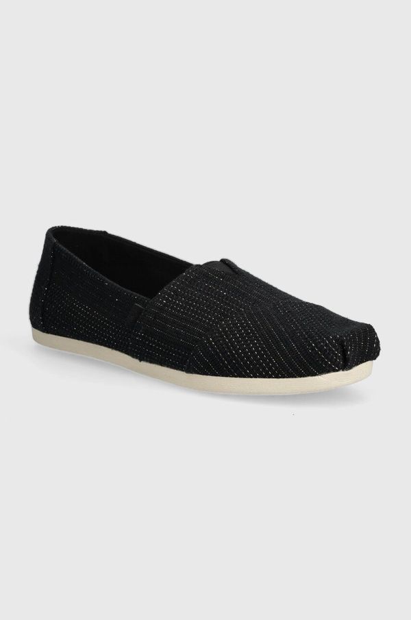 Toms Espadrile Toms Alpargata boja: crna, 10020665