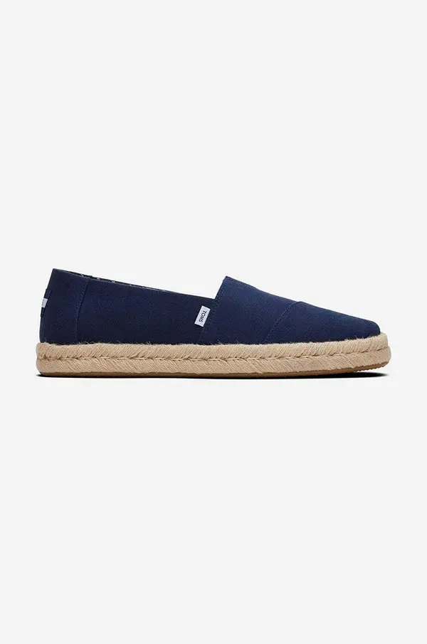 Toms Espadrile Toms Alpargata Rope 2.0 10019870 NAVY boja: tamno plava