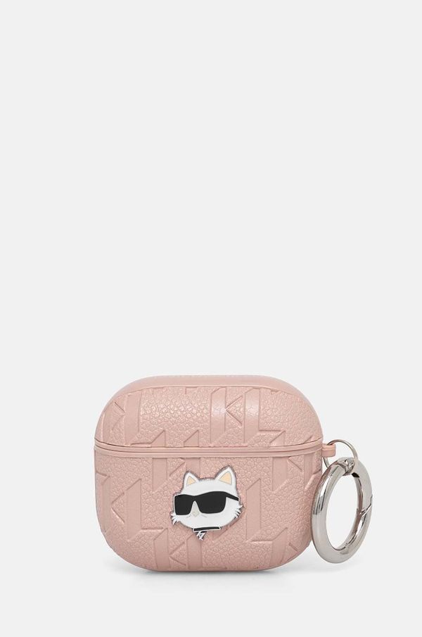 Karl Lagerfeld Etui za airpods Karl Lagerfeld 3 boja: ružičasta, KLA3PGCHPP