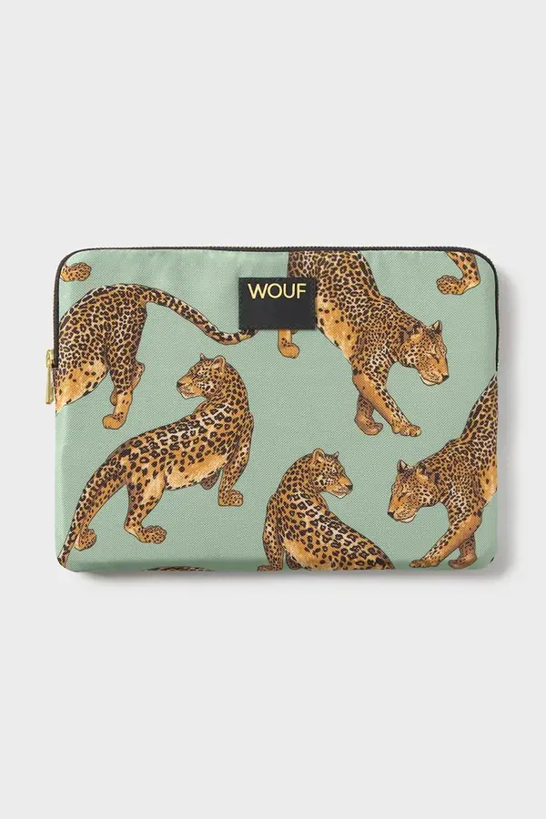 WOUF Etui za ipad WOUF Emerald Leopard 29 x 21 cm