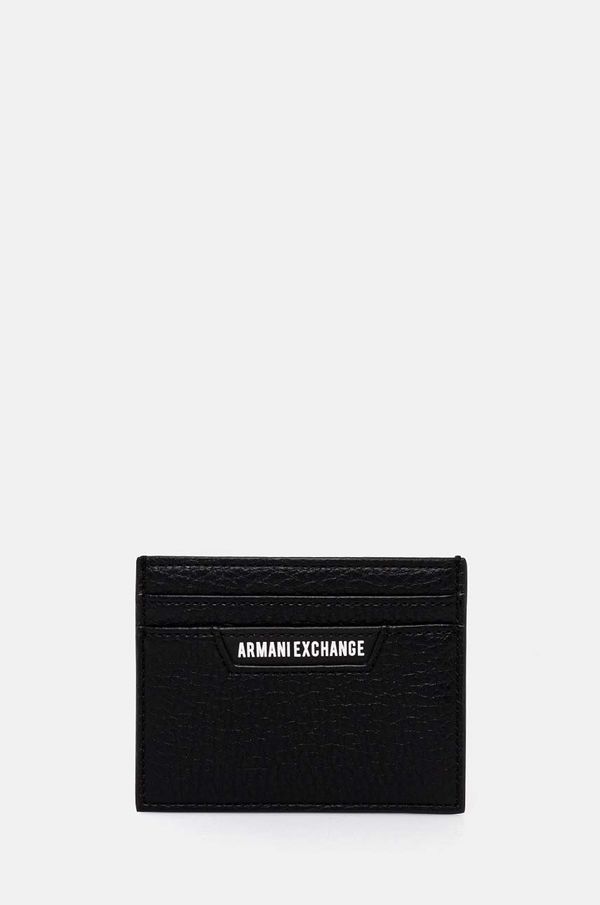 Armani Exchange Etui za kartice Armani Exchange boja: crna, 958053 4F863