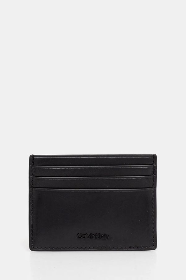 Calvin Klein Etui za kartice Calvin Klein boja: crna, K50K512697