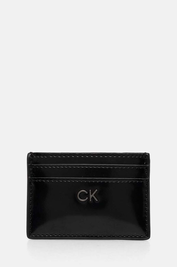 Calvin Klein Etui za kartice Calvin Klein boja: crna, K60K612428